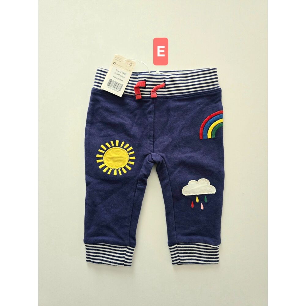 NWT/NWOT Baby Boden Joggers Pants, Sz 9/12